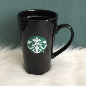 Starbucks Kitchen - Starbucks tall black logo mug Starbucks Kitchen - Starbucks tall black logo mug